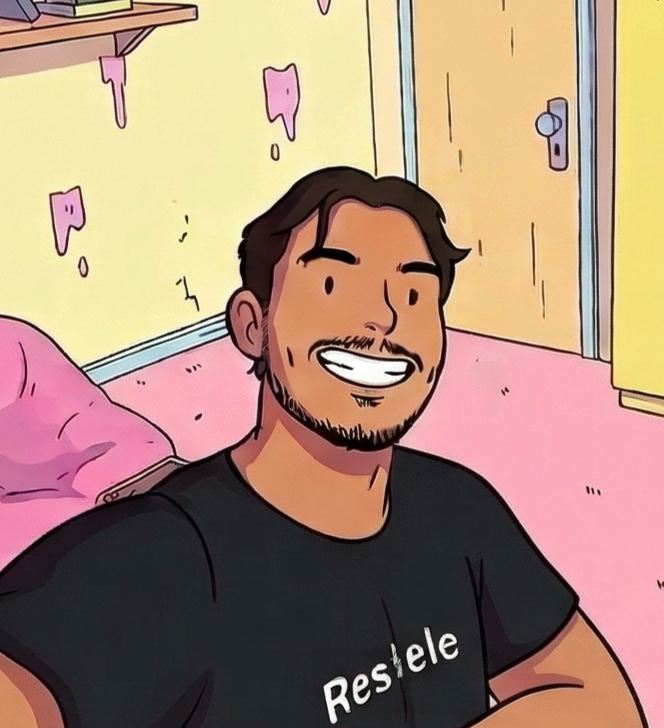Ilustração de Matheus, analista de sistemas da PingLabs